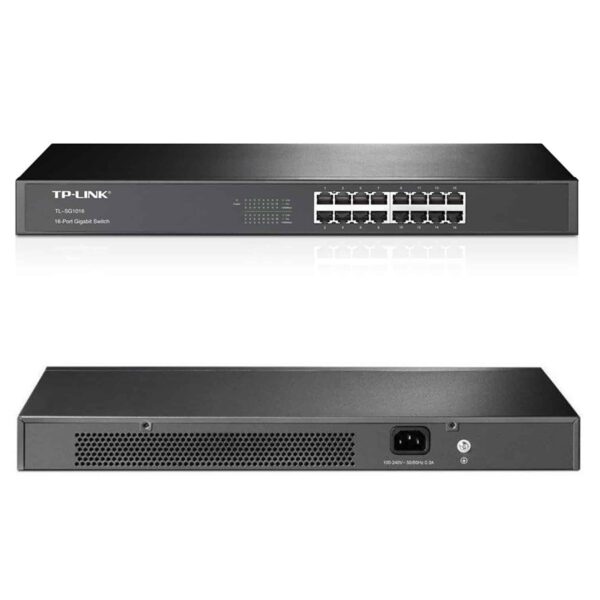 SWITCH TL-SG1016 16 PUERTOS TP LINK GIGABIT RACK