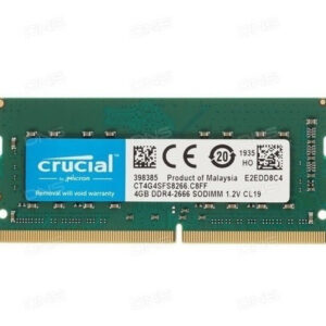 MEMORIA RAM 4GB DDR4 2666MHZ CRUCIAL LAPTOP