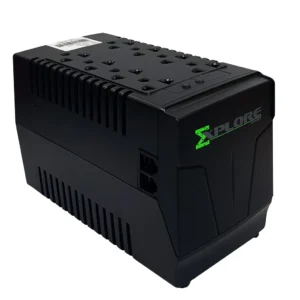 REGULADOR DE VOLTAJE EXPLORE XR600 600VA 8 TOMAS