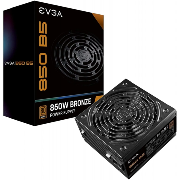 FUENTE DE PODER EVGA 850 B5 850W BRONZE