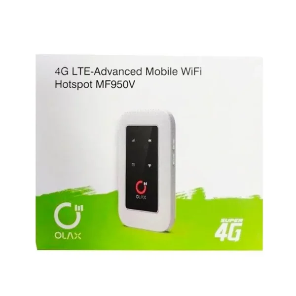 ROUTER PORTATIL OLAX MF950V 4G DIGITEL MOVISTAR/MOVILNET