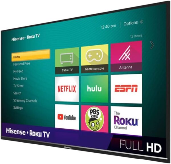 Televisor Smart TV 40" FHD 1080p 120Hz Hisense